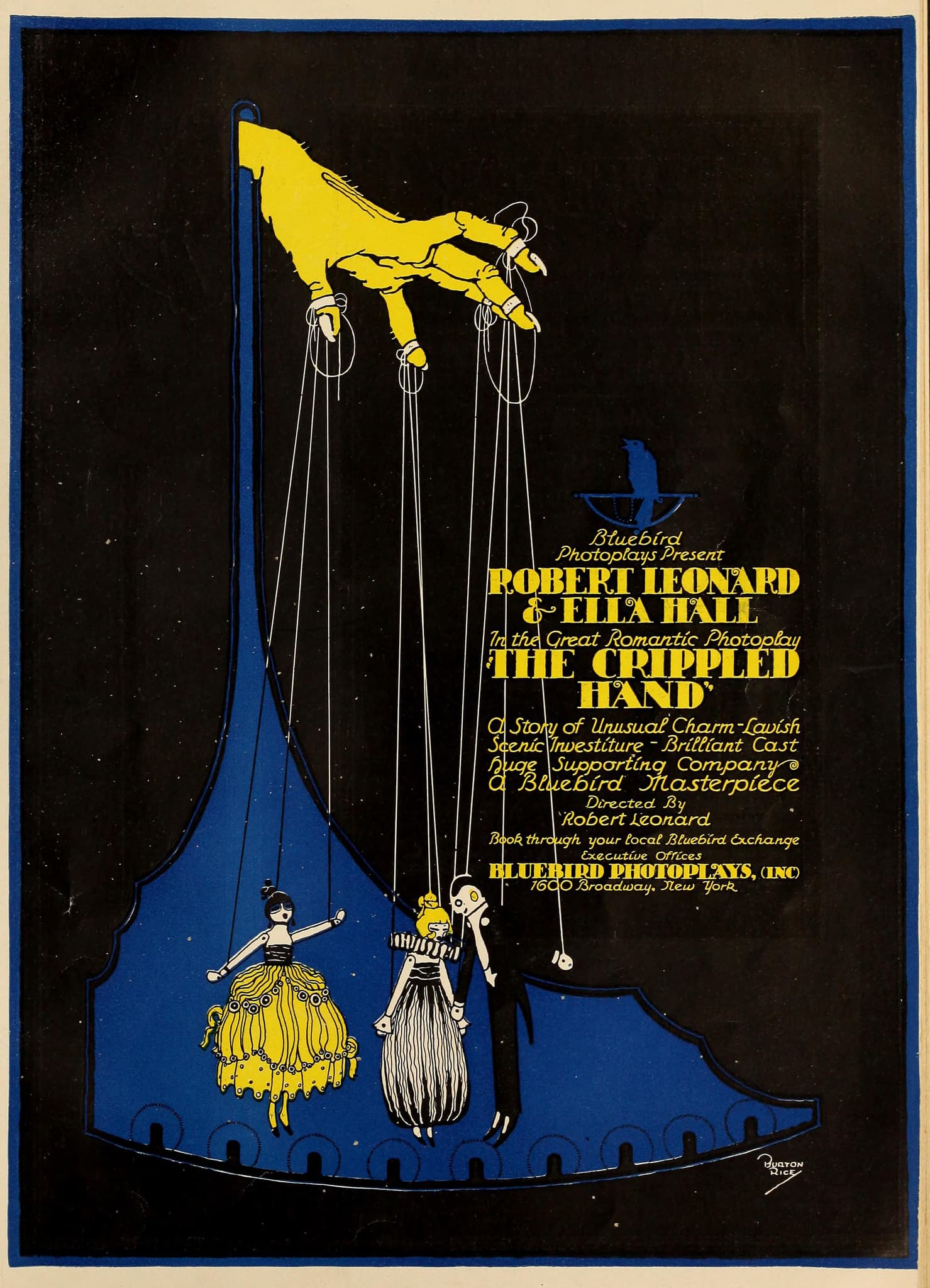 The Crippled Hand (1916) film backdrop