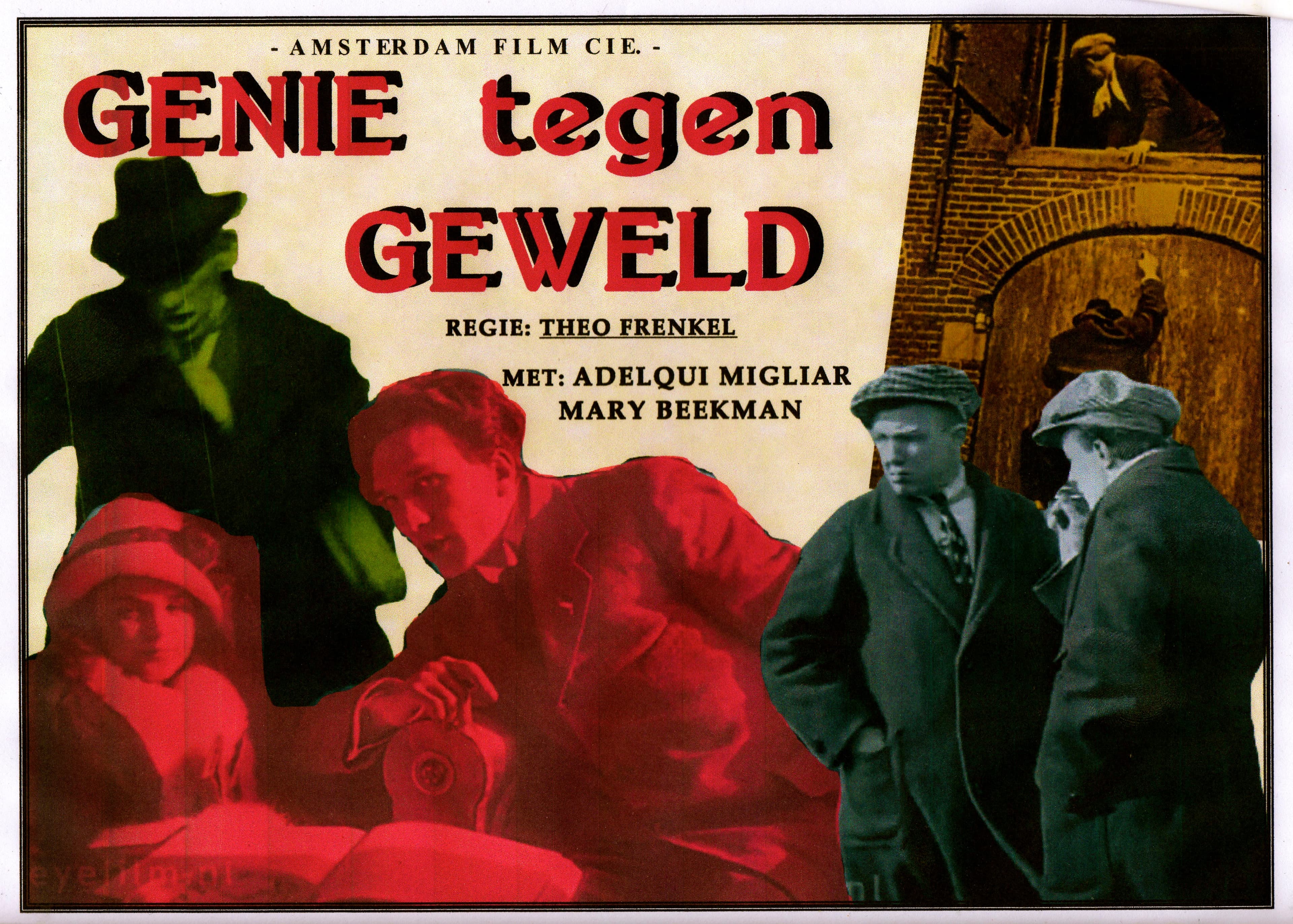 Genie tegen geweld poster – Cult Cinema