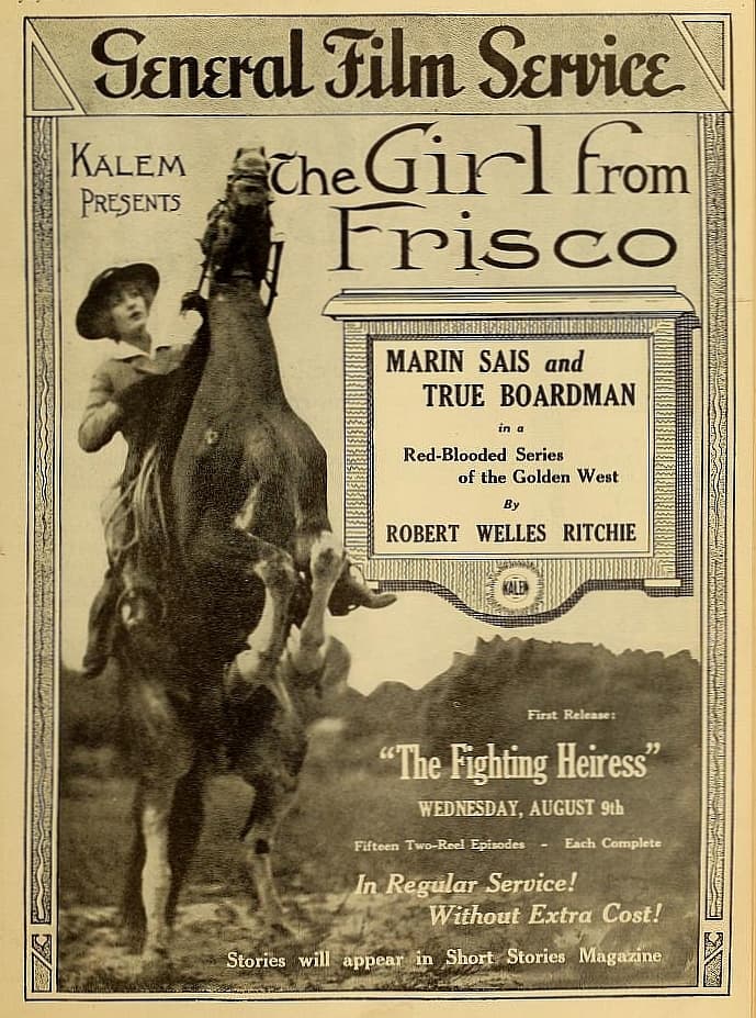 The Girl from Frisco (1916) film backdrop