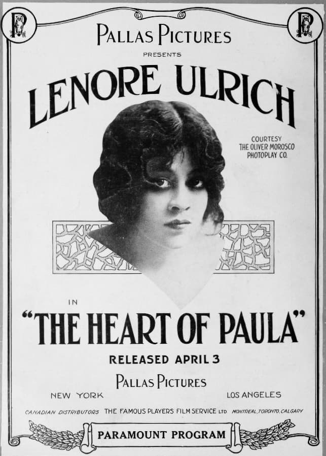 The Heart of Paula poster – Cult Cinema