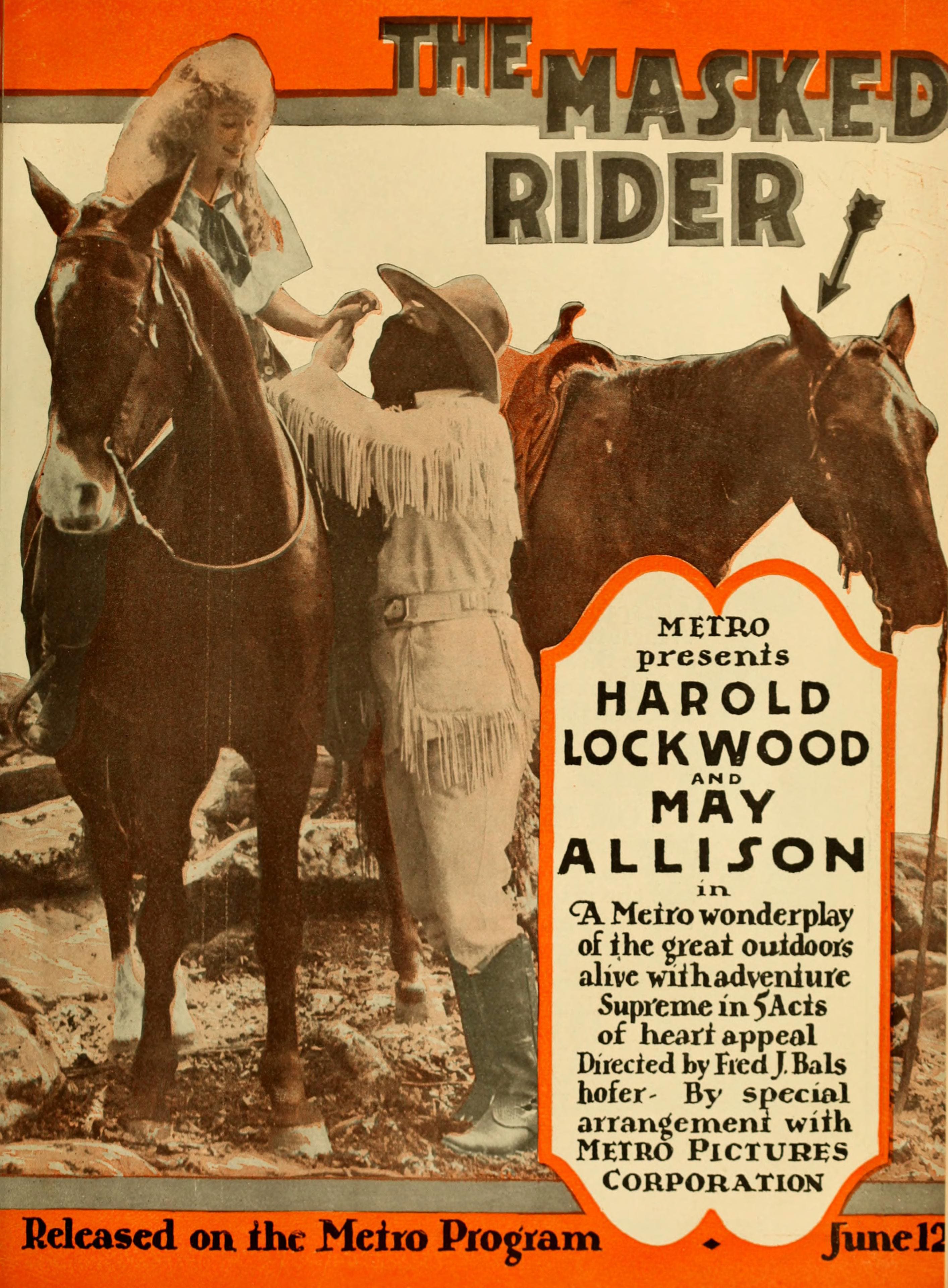 The Masked Rider poster – Cult Cinema