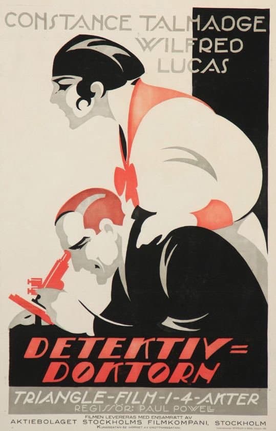 The Microscope Mystery (1916) film backdrop