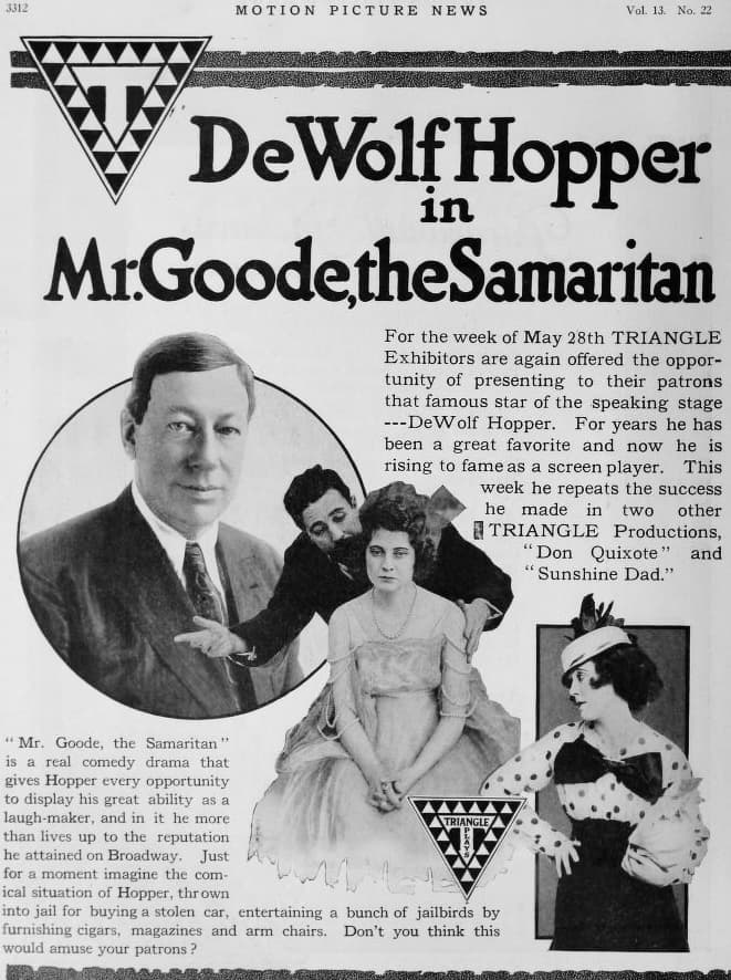 Mr. Goode, Samaritan poster – Cult Cinema