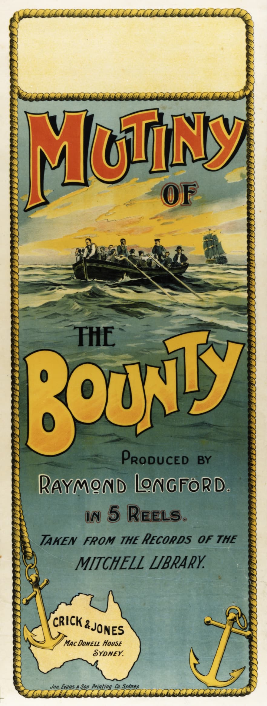The Mutiny of the Bounty poster
