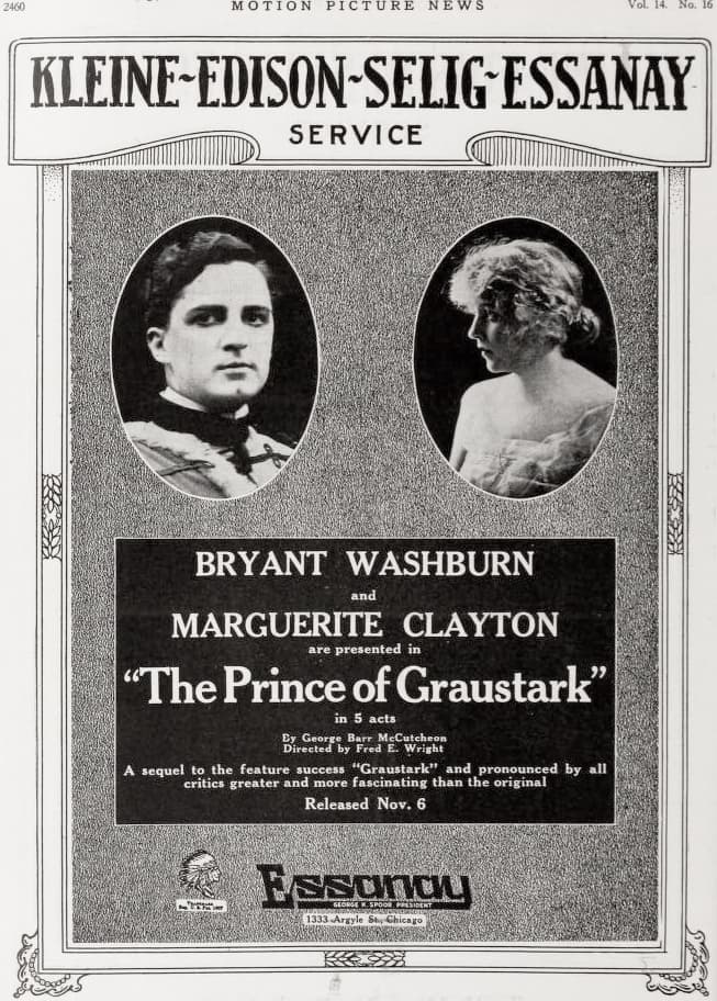 The Prince of Graustark poster – Cult Cinema