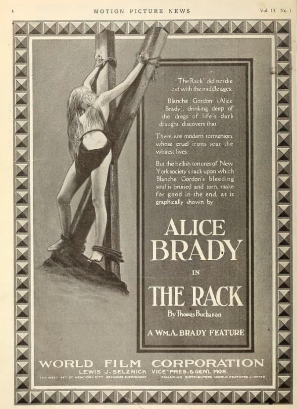 The Rack (1916) film backdrop
