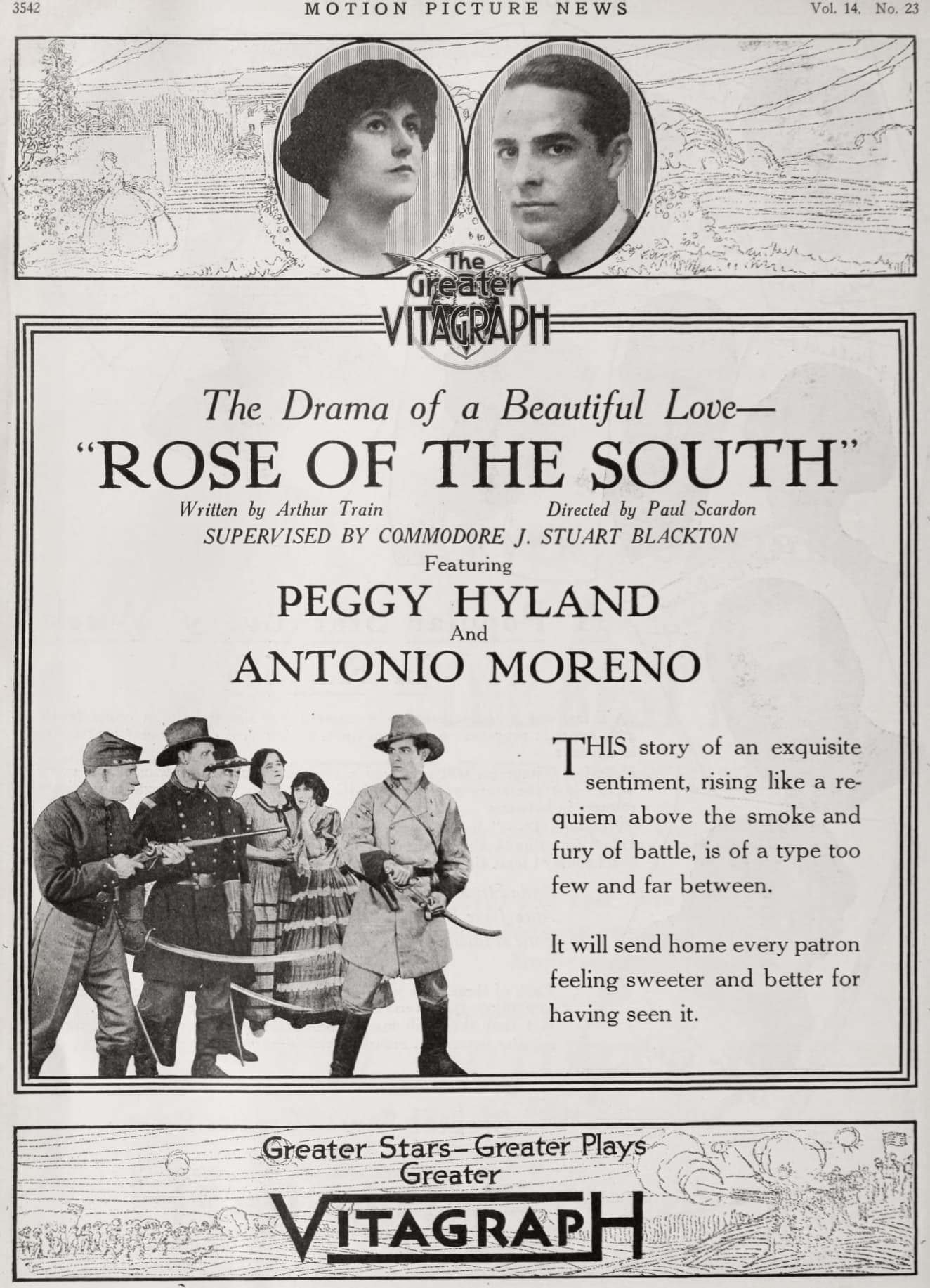Rose of the South (1916) film backdrop