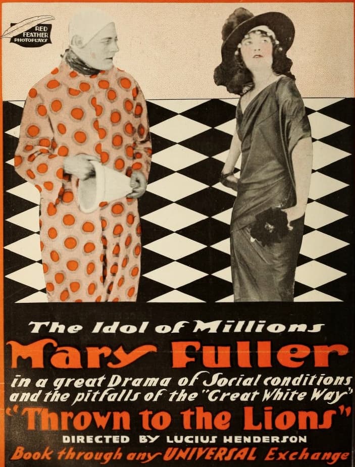 Thrown to the Lions (1916) film backdrop