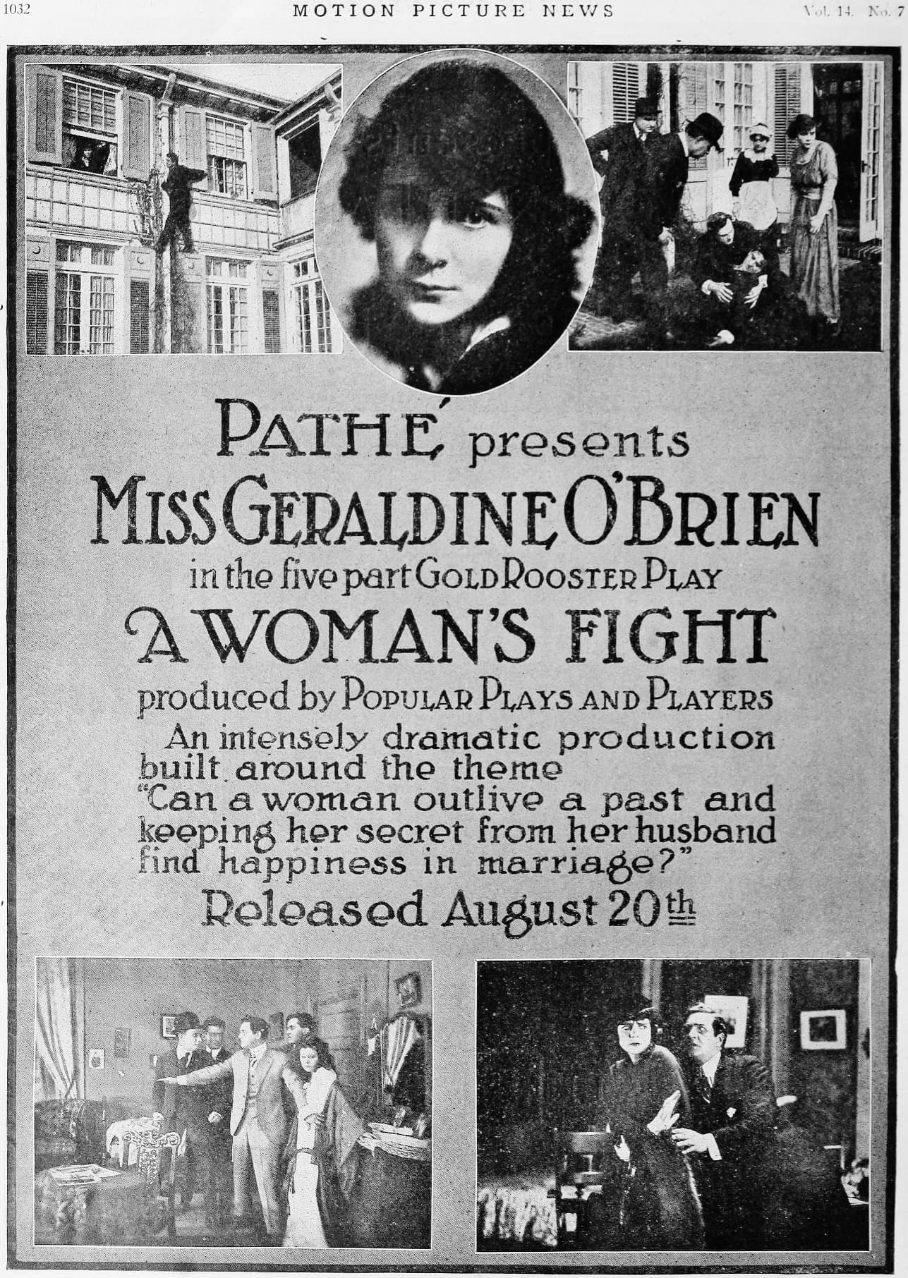 A Woman's Fight poster – Cult Cinema