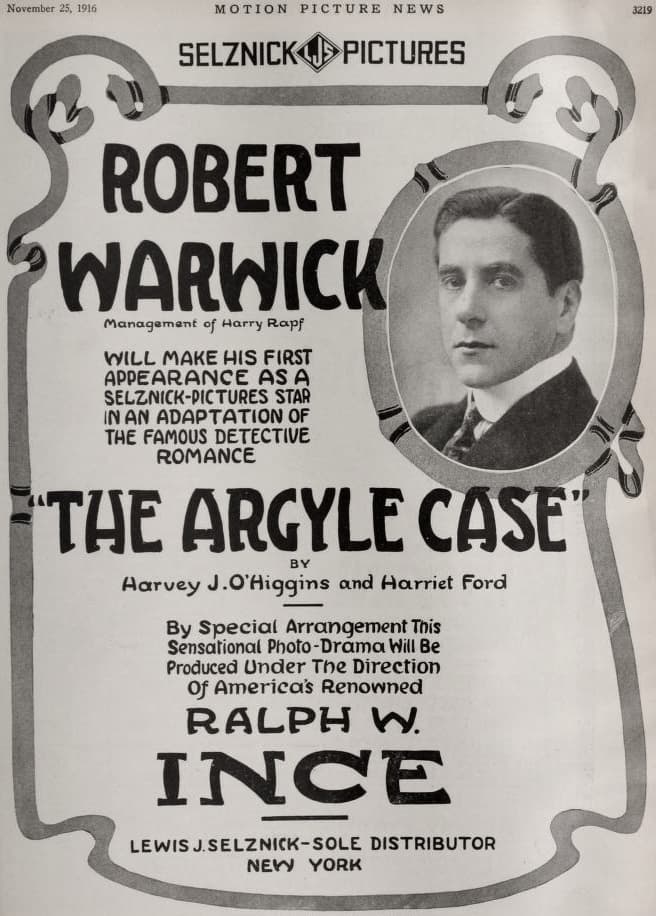 The Argyle Case poster – Cult Cinema