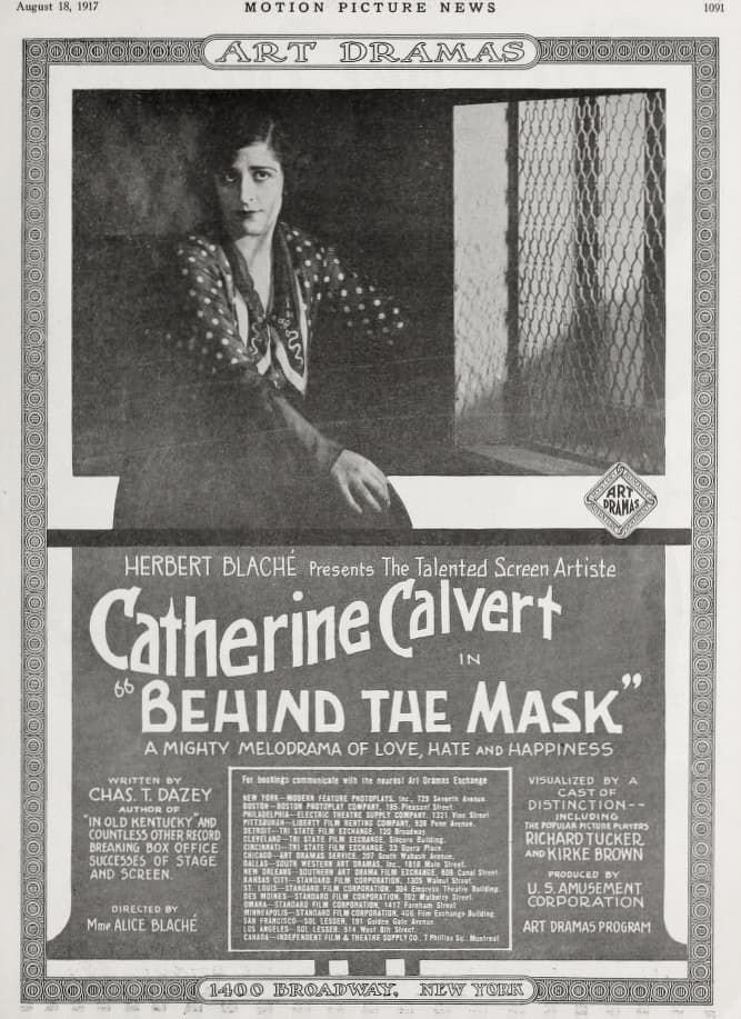 Behind the Mask poster – Cult Cinema