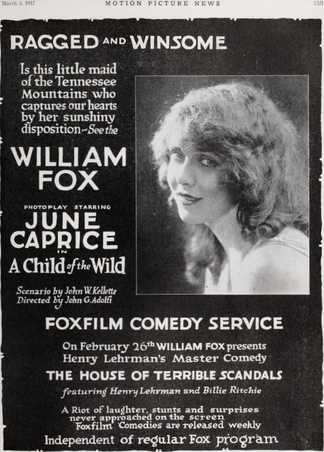 A Child of the Wild poster