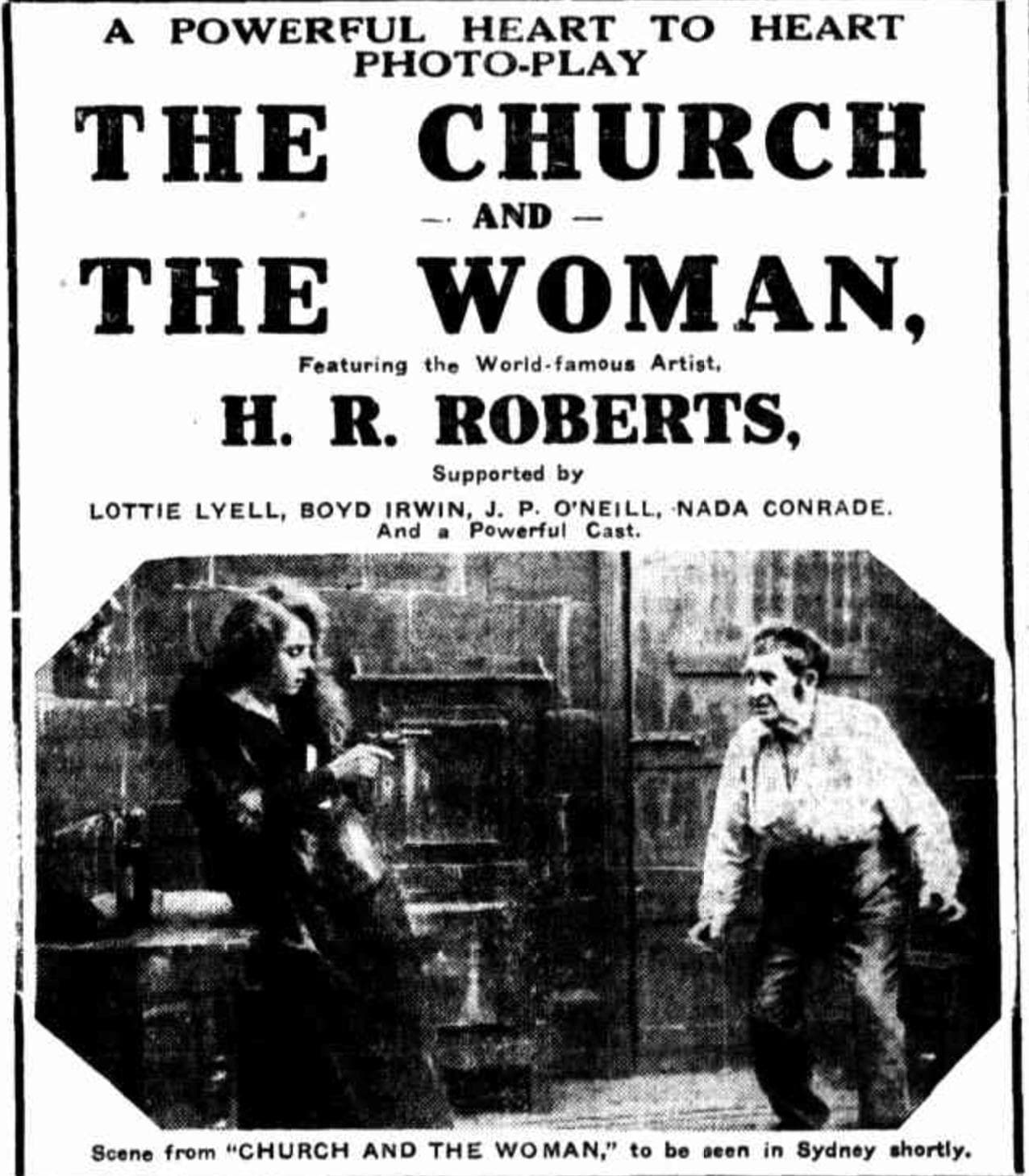 The Church and the Woman (1917) film backdrop