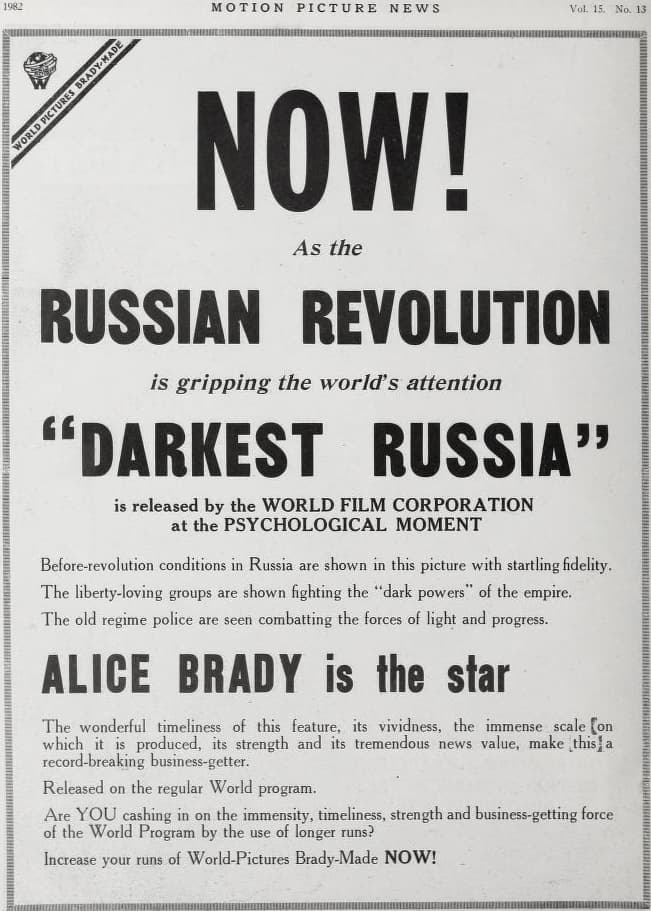 Darkest Russia poster