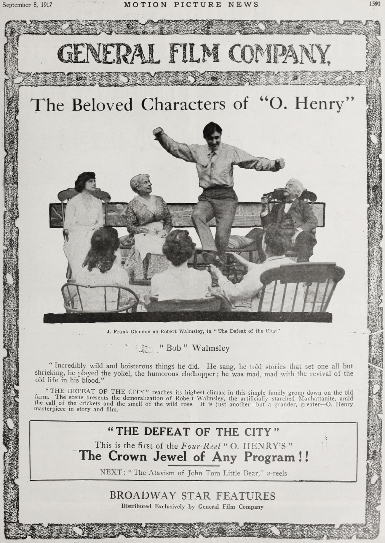 The Defeat of the City (1917) film backdrop