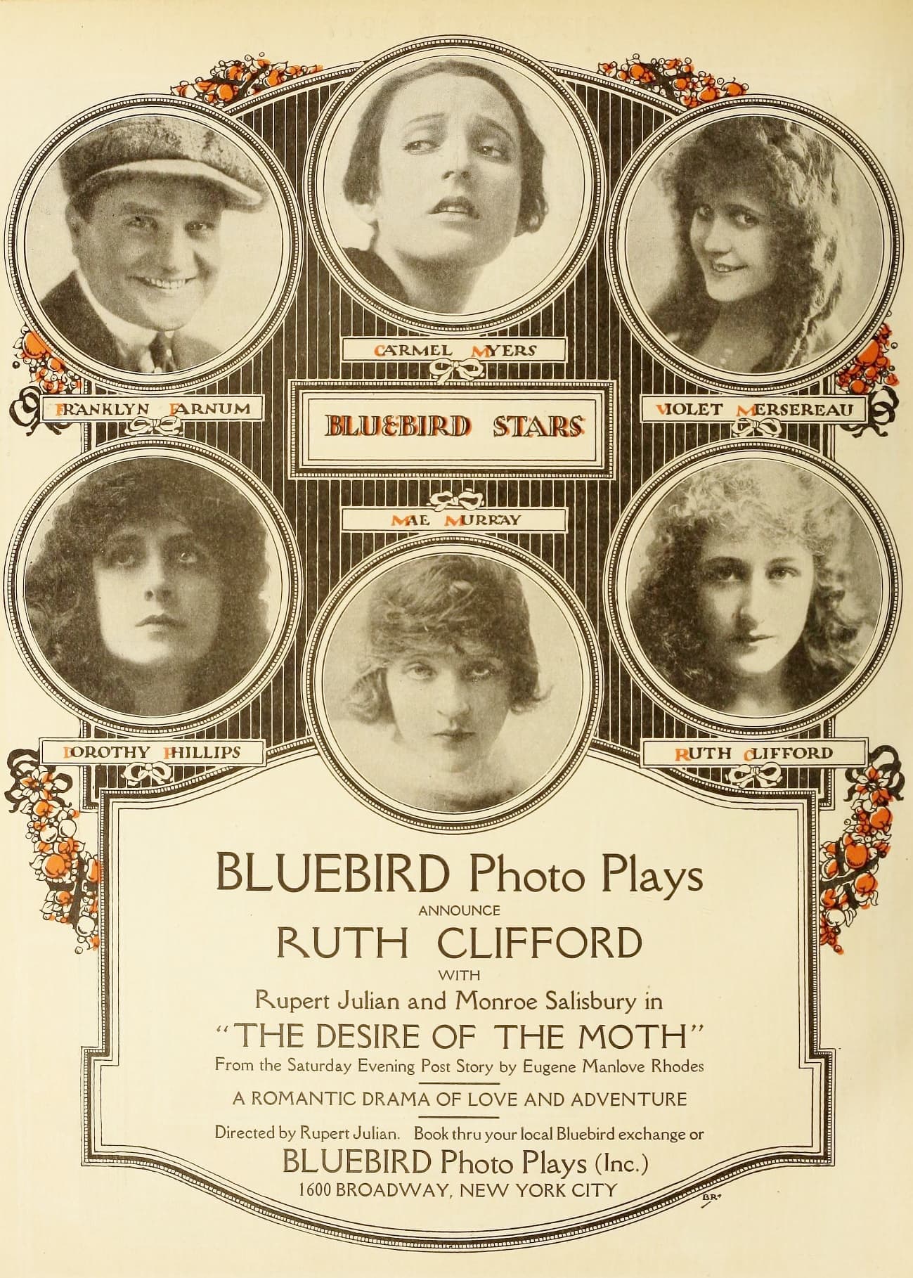 The Desire of the Moth poster