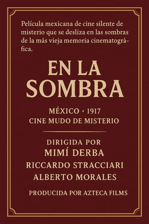 En la sombra