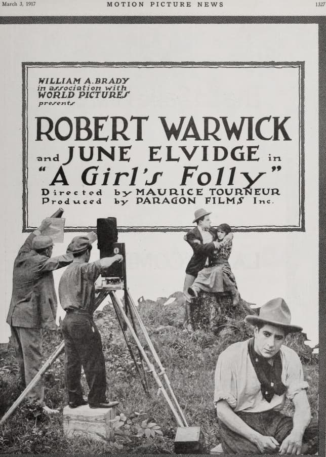 A Girl's Folly poster