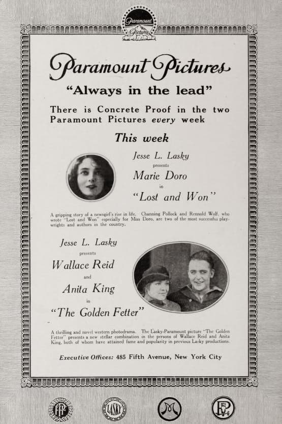 The Golden Fetter (1917) film backdrop