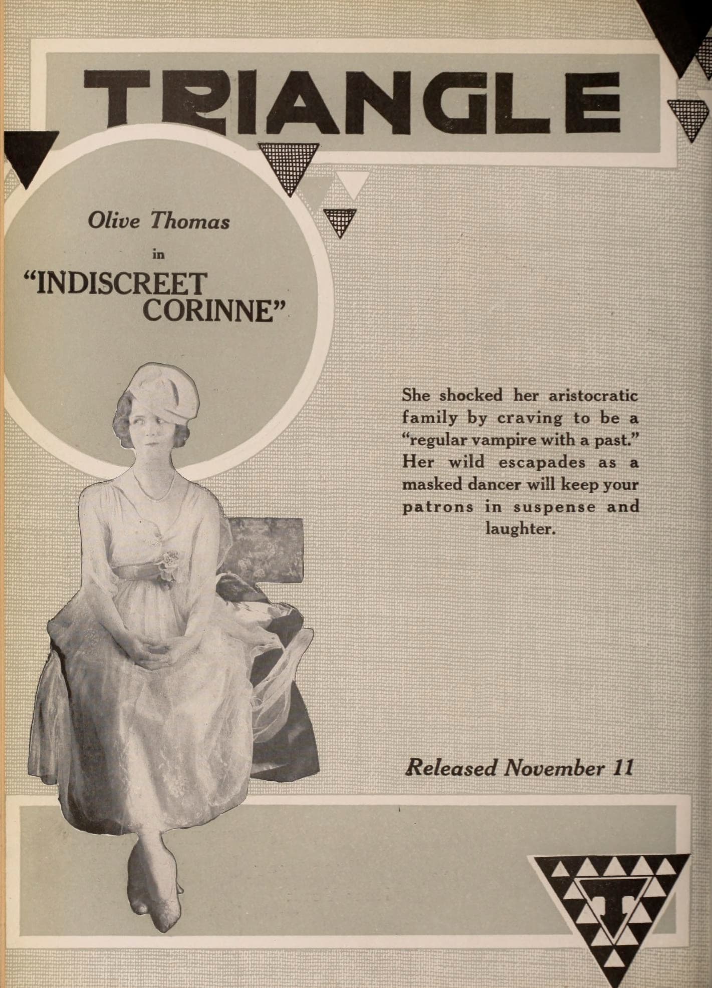 Indiscreet Corinne poster