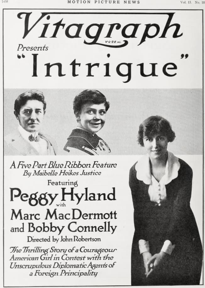 Intrigue poster – Cult Cinema