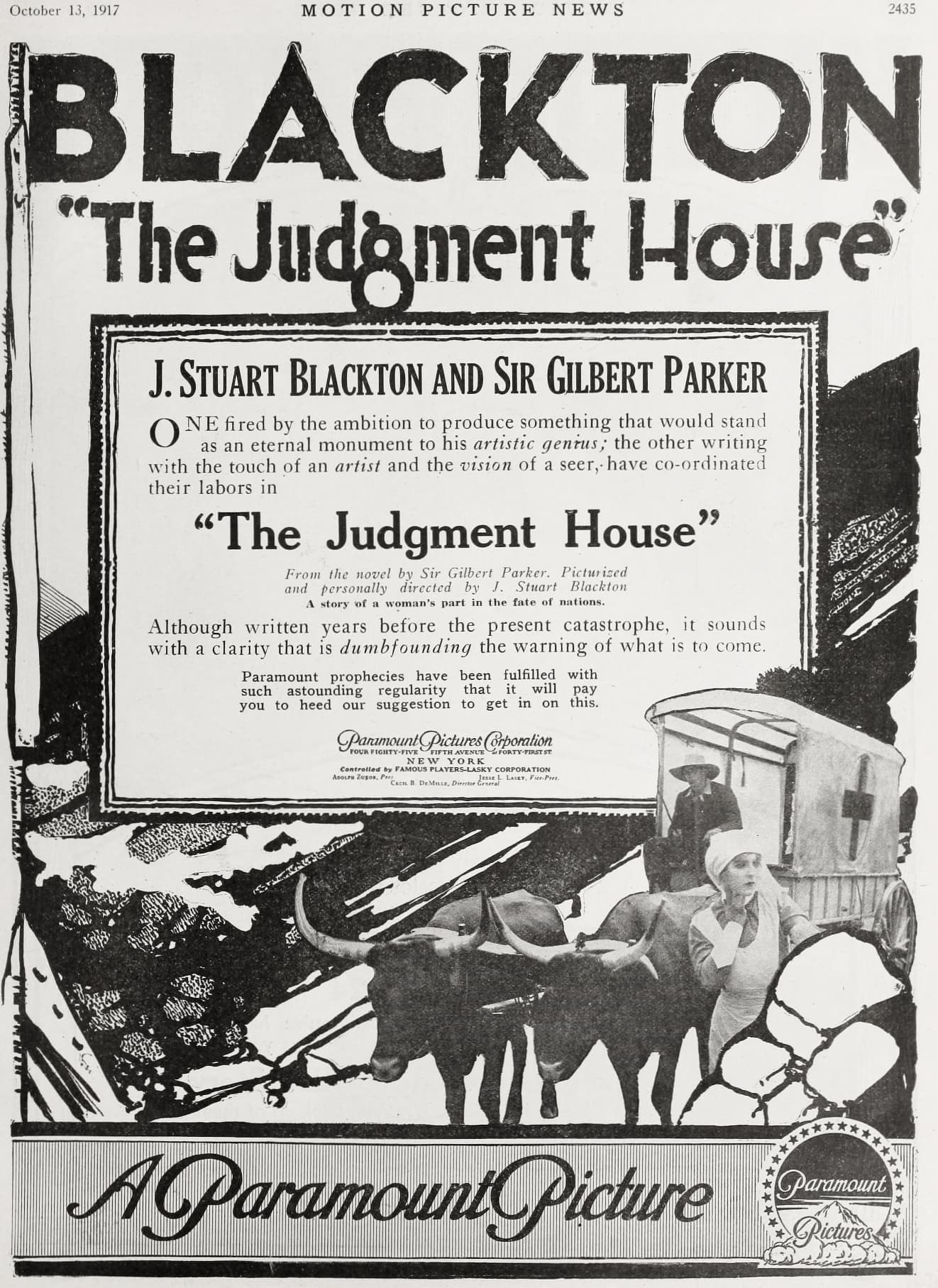 The Judgment House poster – Cult Cinema