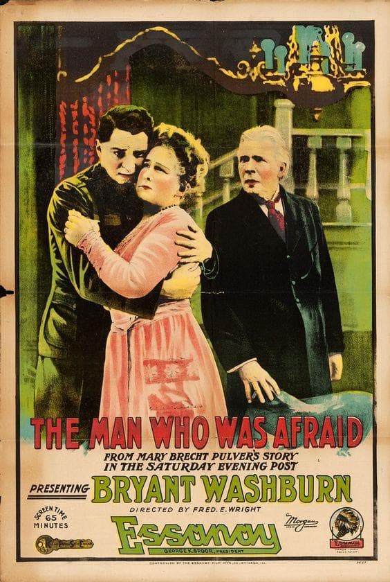 The Man Who Was Afraid poster – Cult Cinema