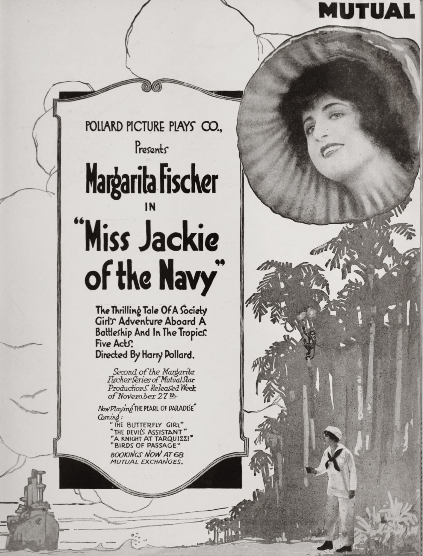 Miss Jackie of the Navy poster – Cult Cinema