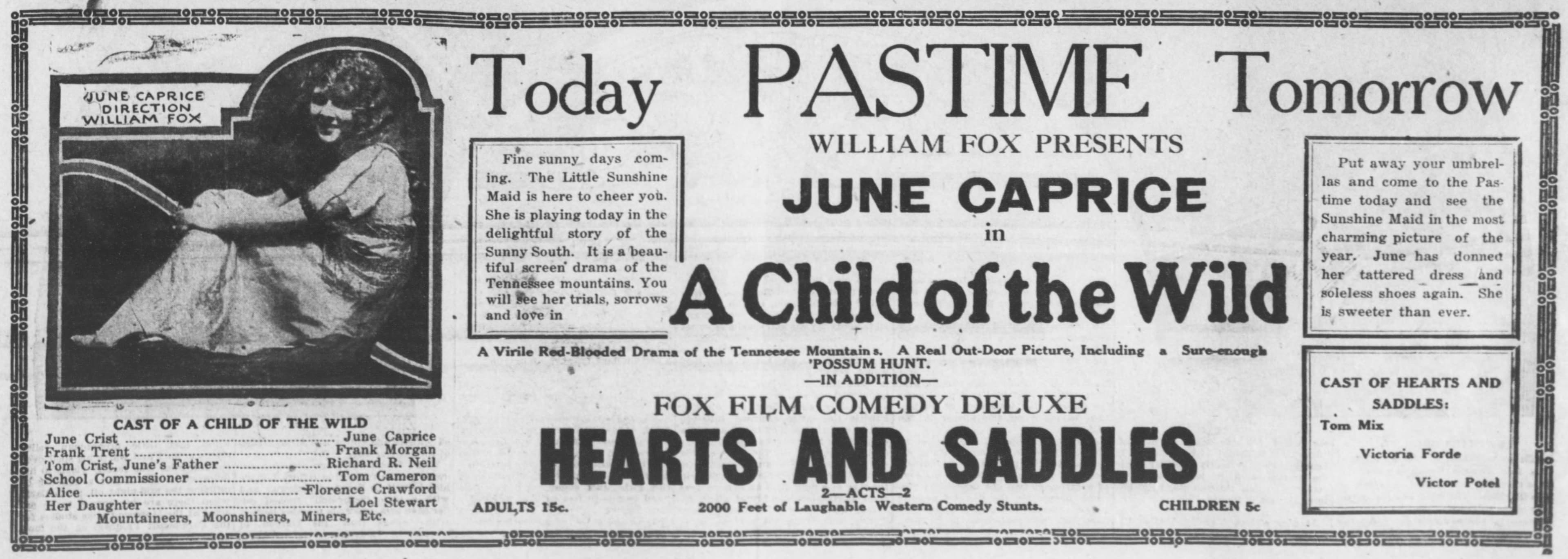 A Modern Cinderella (1917) hero backdrop