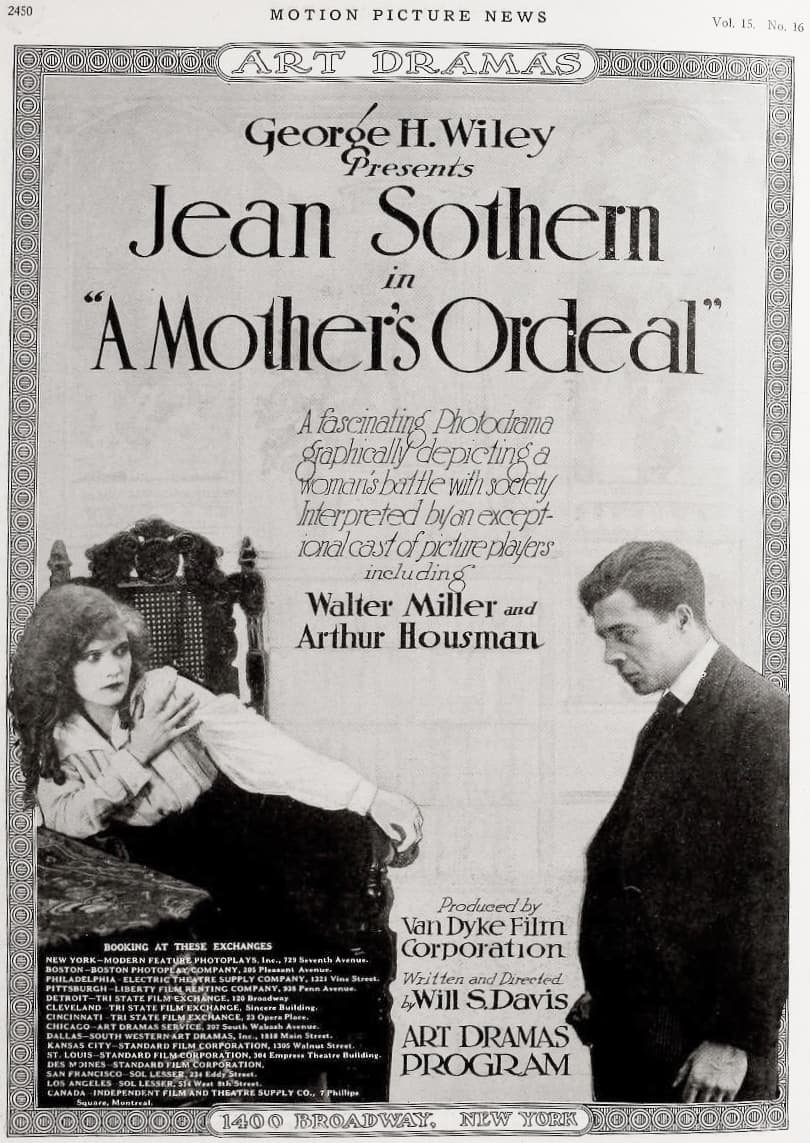 A Mother's Ordeal (1917) film backdrop
