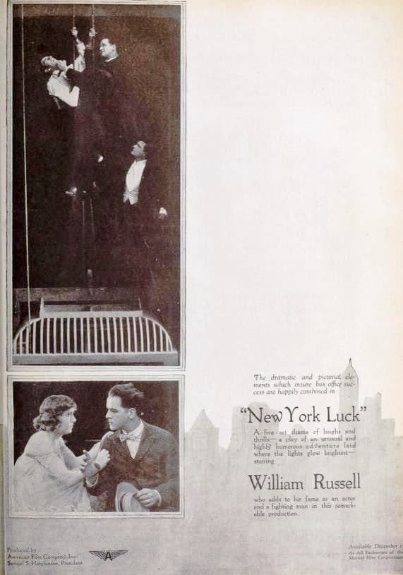 New York Luck poster