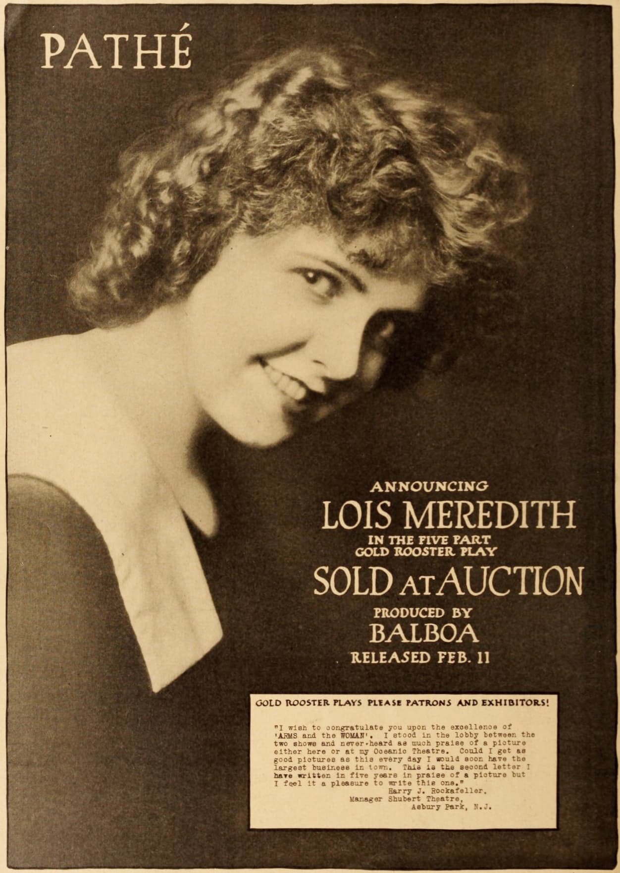 Sold at Auction poster