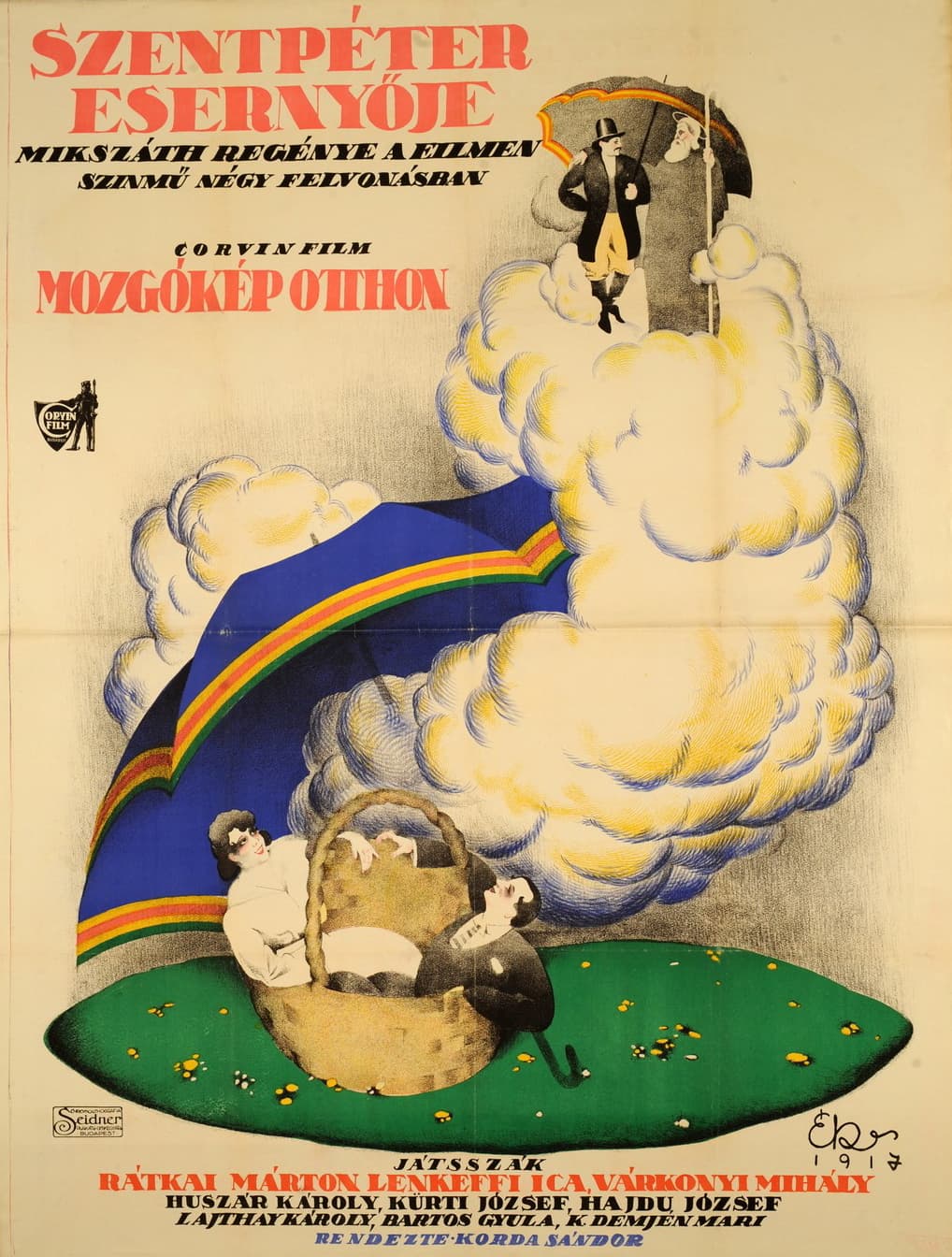 Szent Péter esernyöje poster