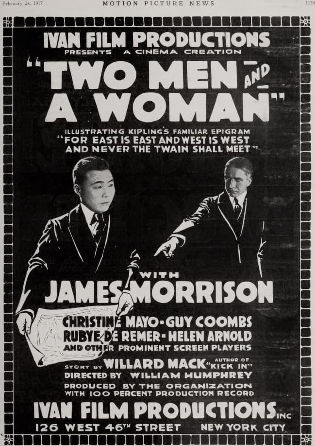 Two Men and a Woman poster