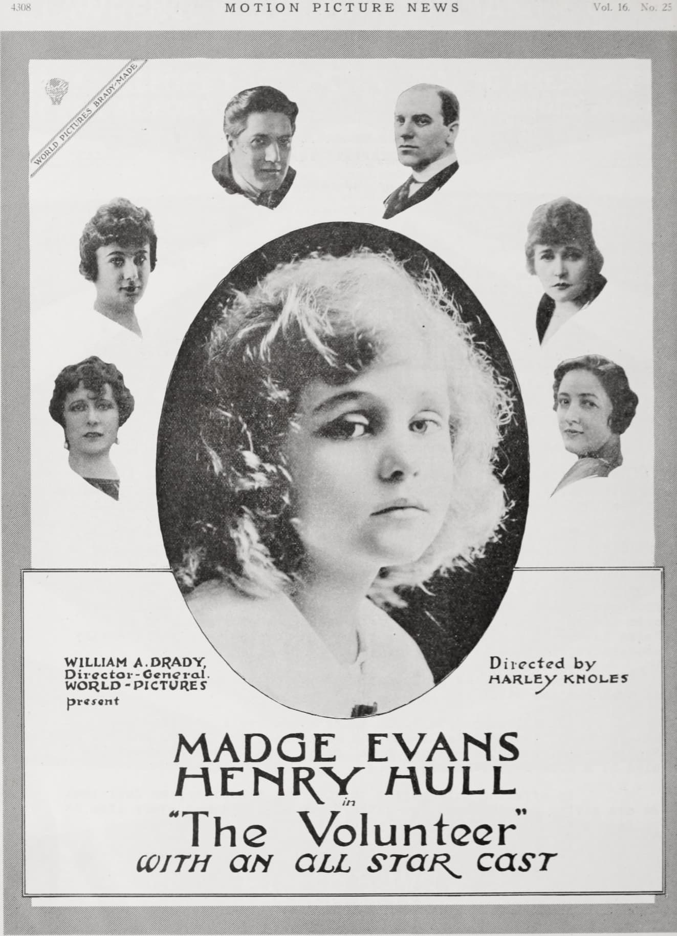 The Volunteer (1917) film backdrop