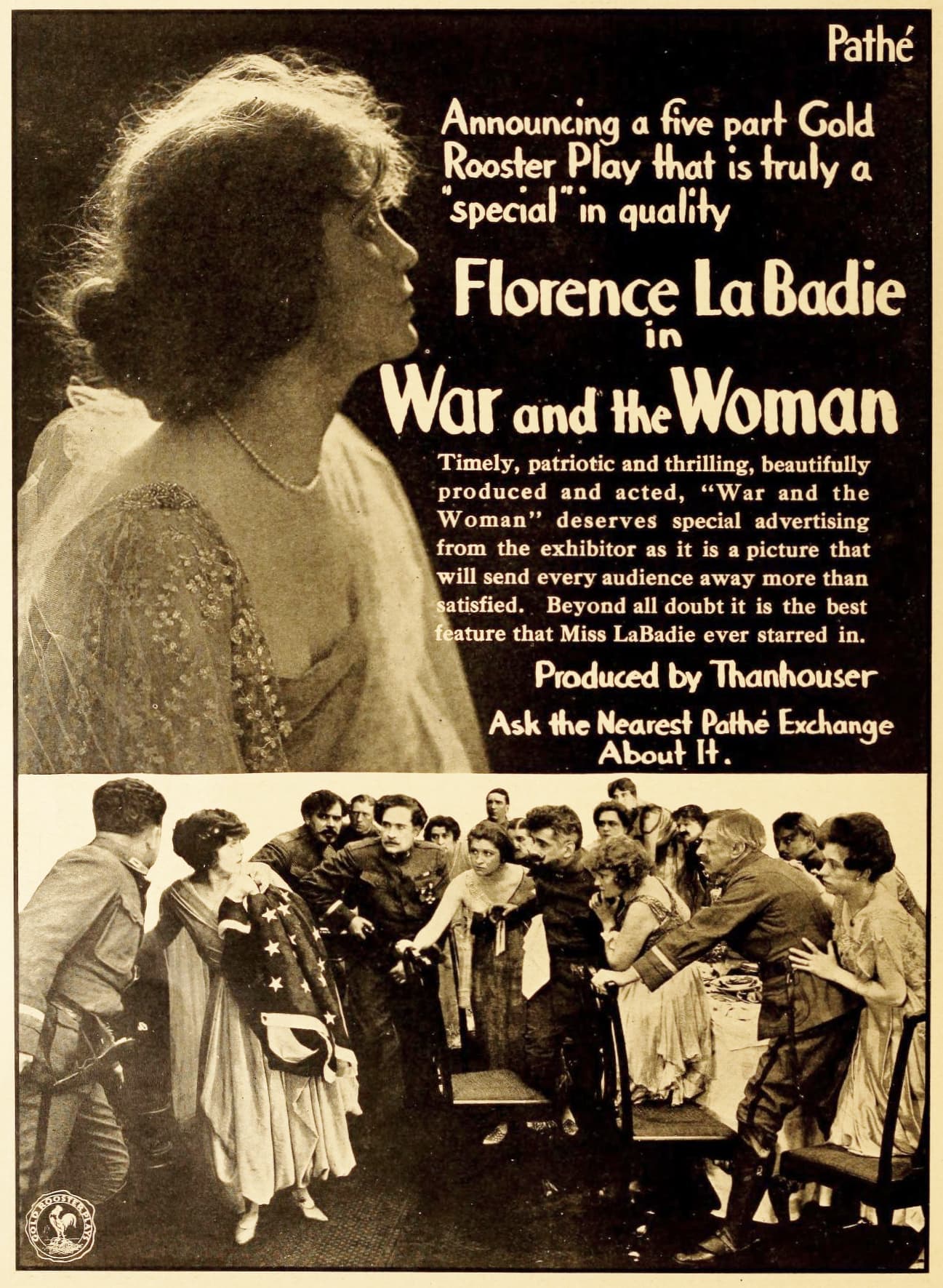 War and the Woman poster – Cult Cinema