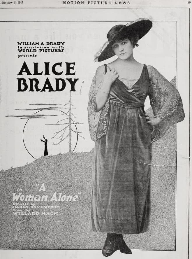 A Woman Alone poster
