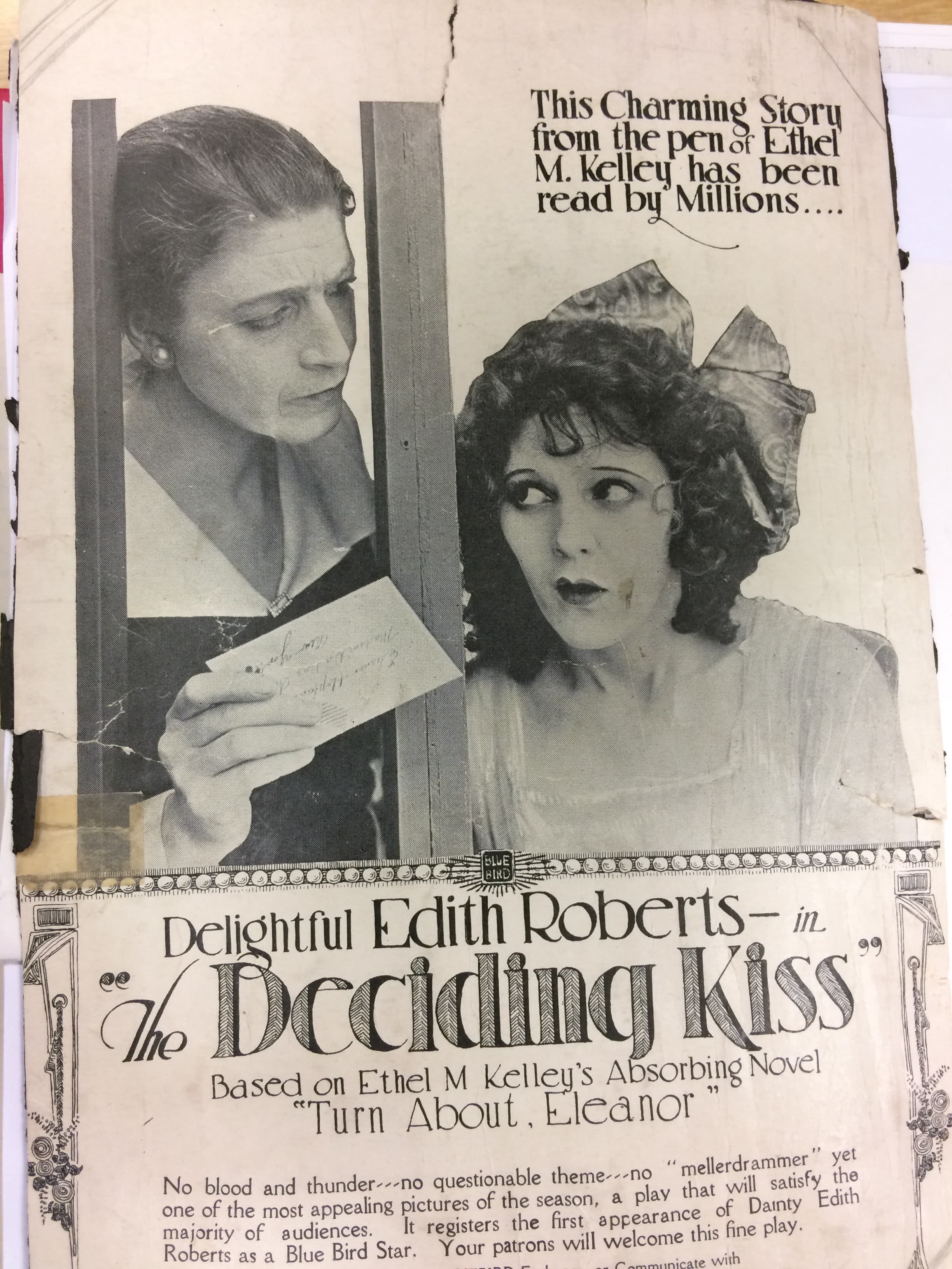 The Deciding Kiss poster – Cult Cinema