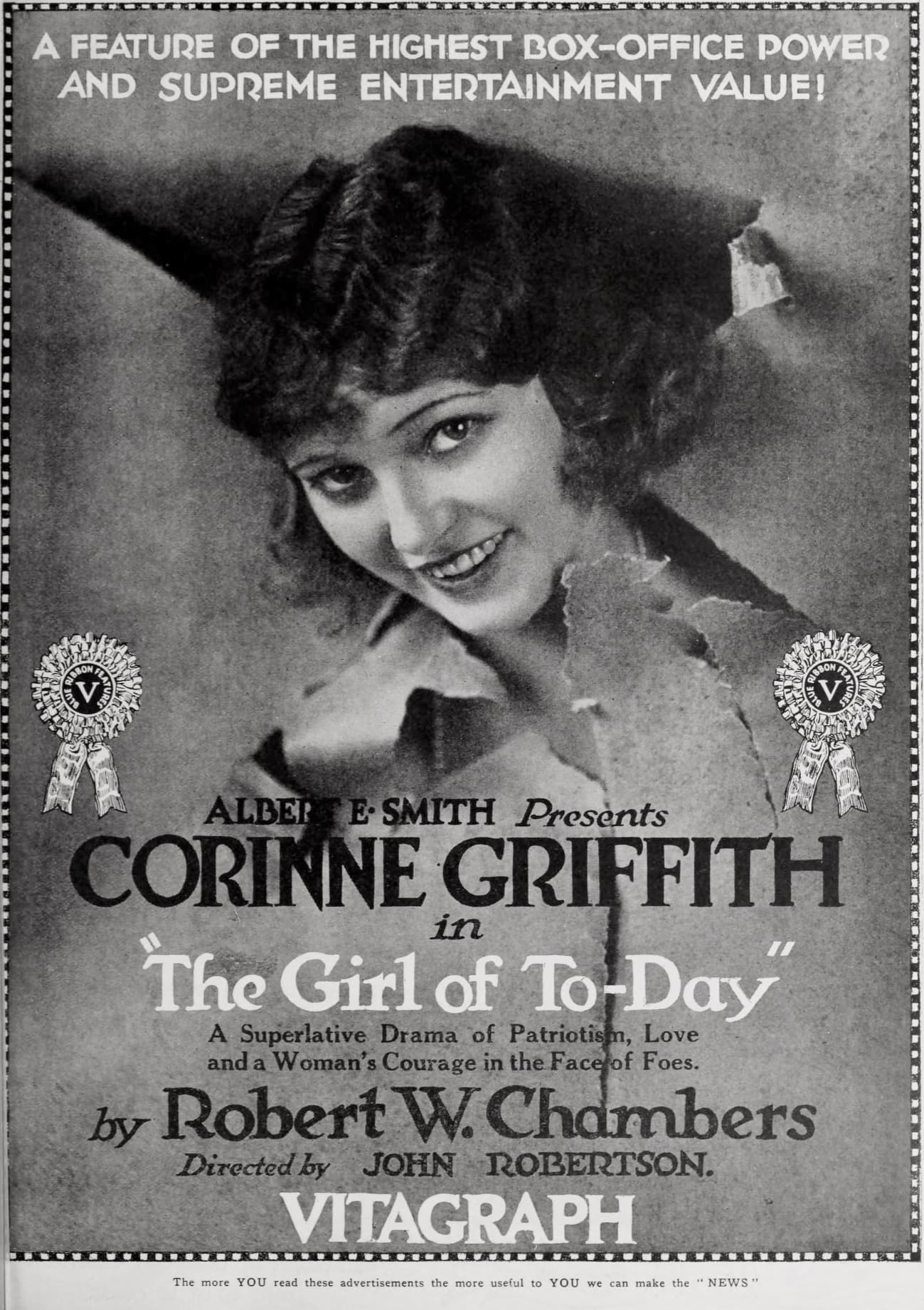 The Girl of Today (1918) film backdrop