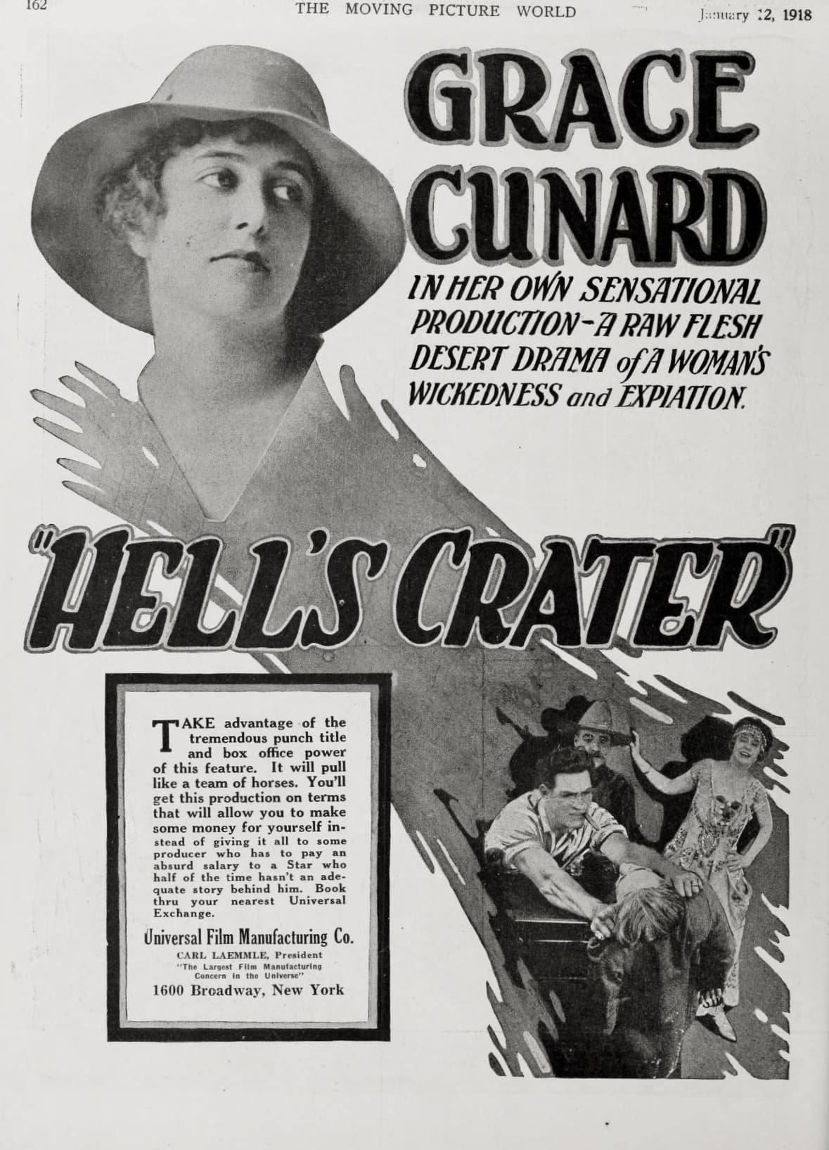 Hell's Crater poster – Cult Cinema