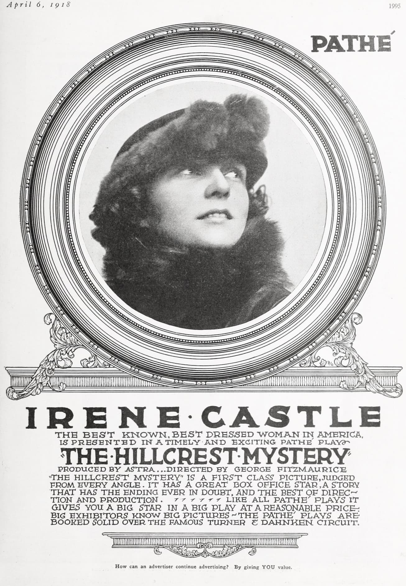 The Hillcrest Mystery poster