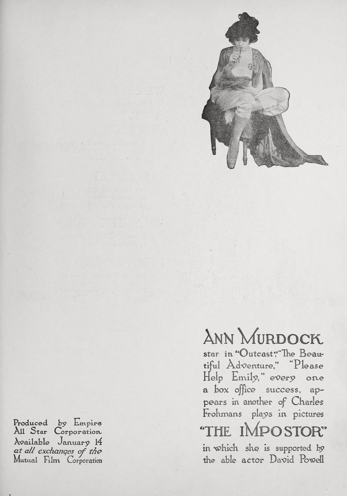 The Impostor poster – Cult Cinema