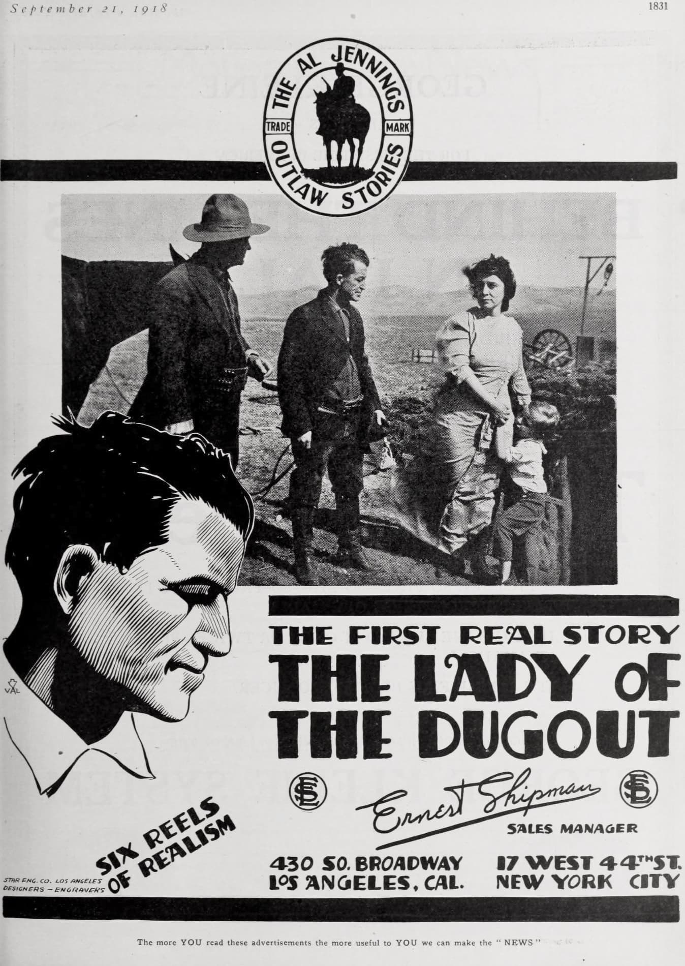 The Lady of the Dugout poster