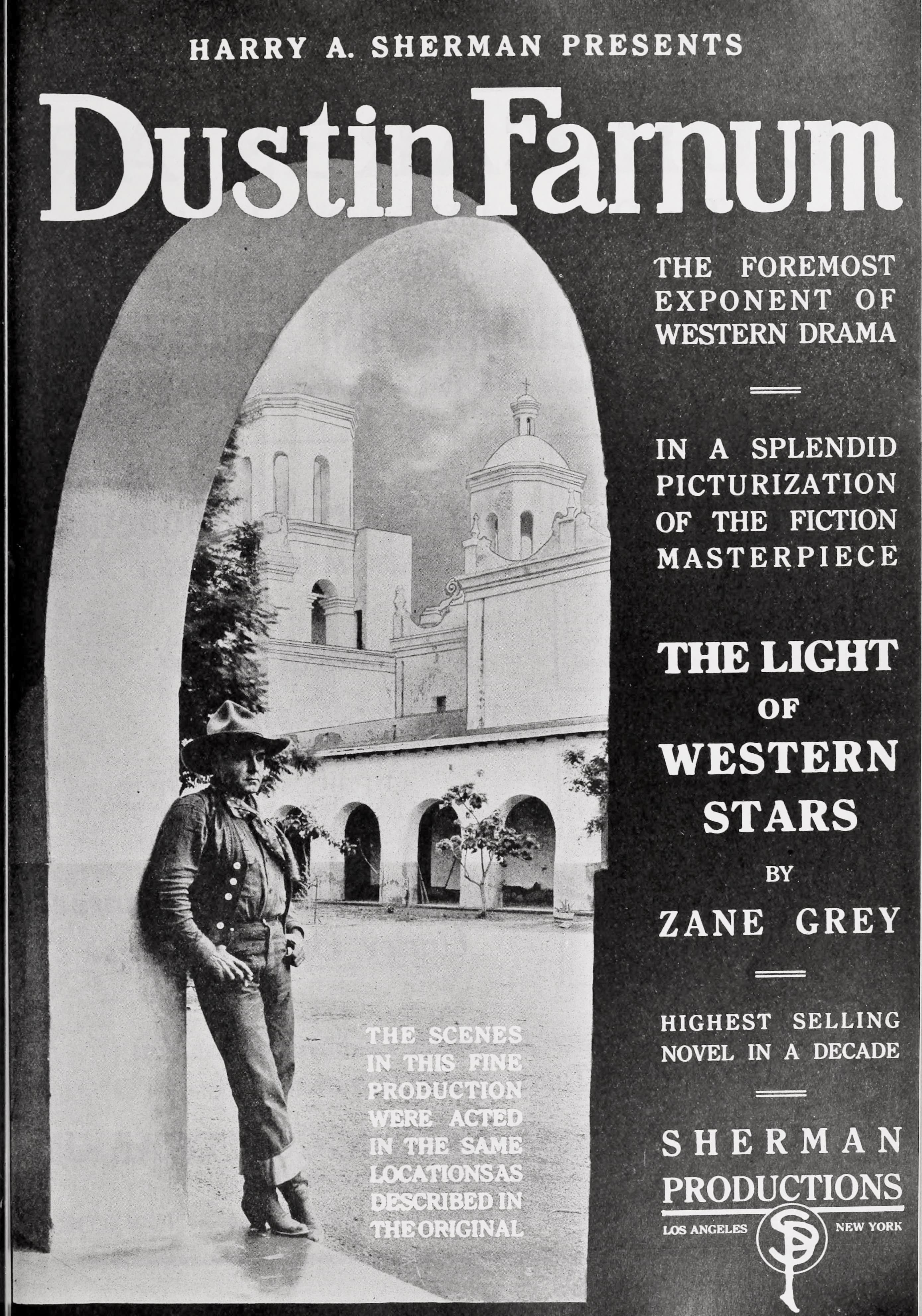 The Light of Western Stars (1918) film backdrop