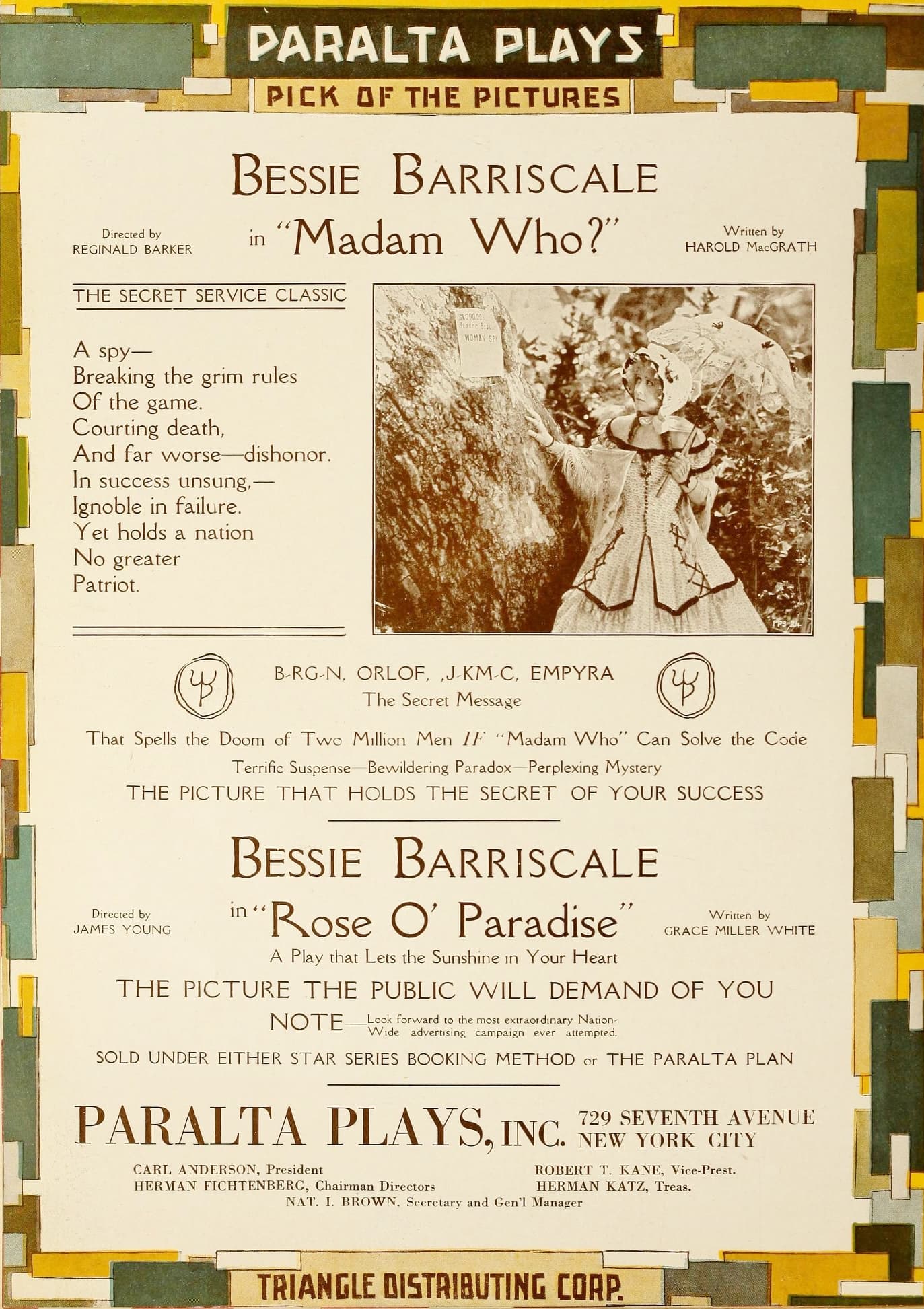 Madam Who? poster