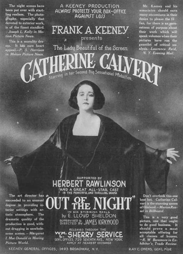 Out of the Night (1918) film backdrop