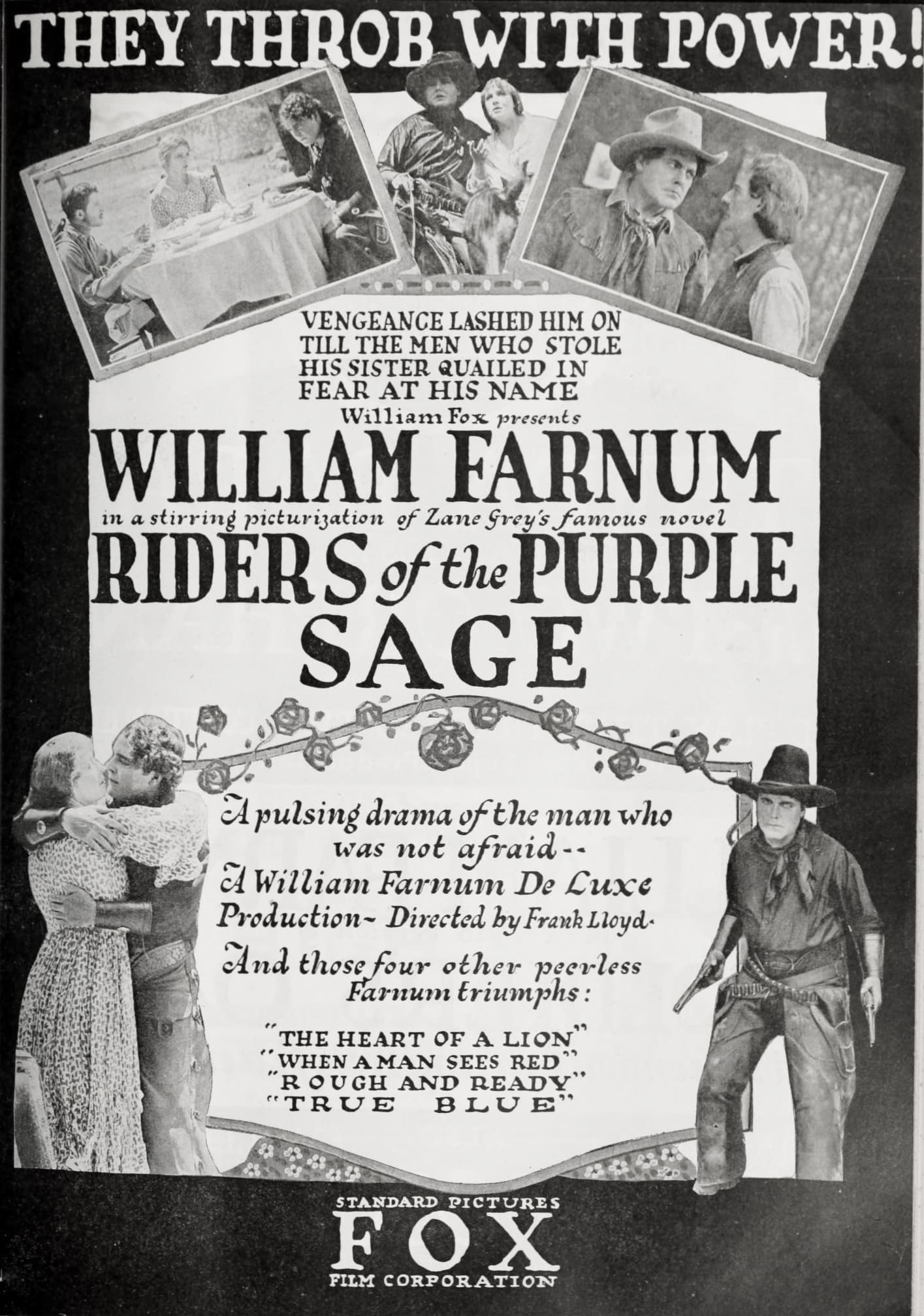 Riders of the Purple Sage poster