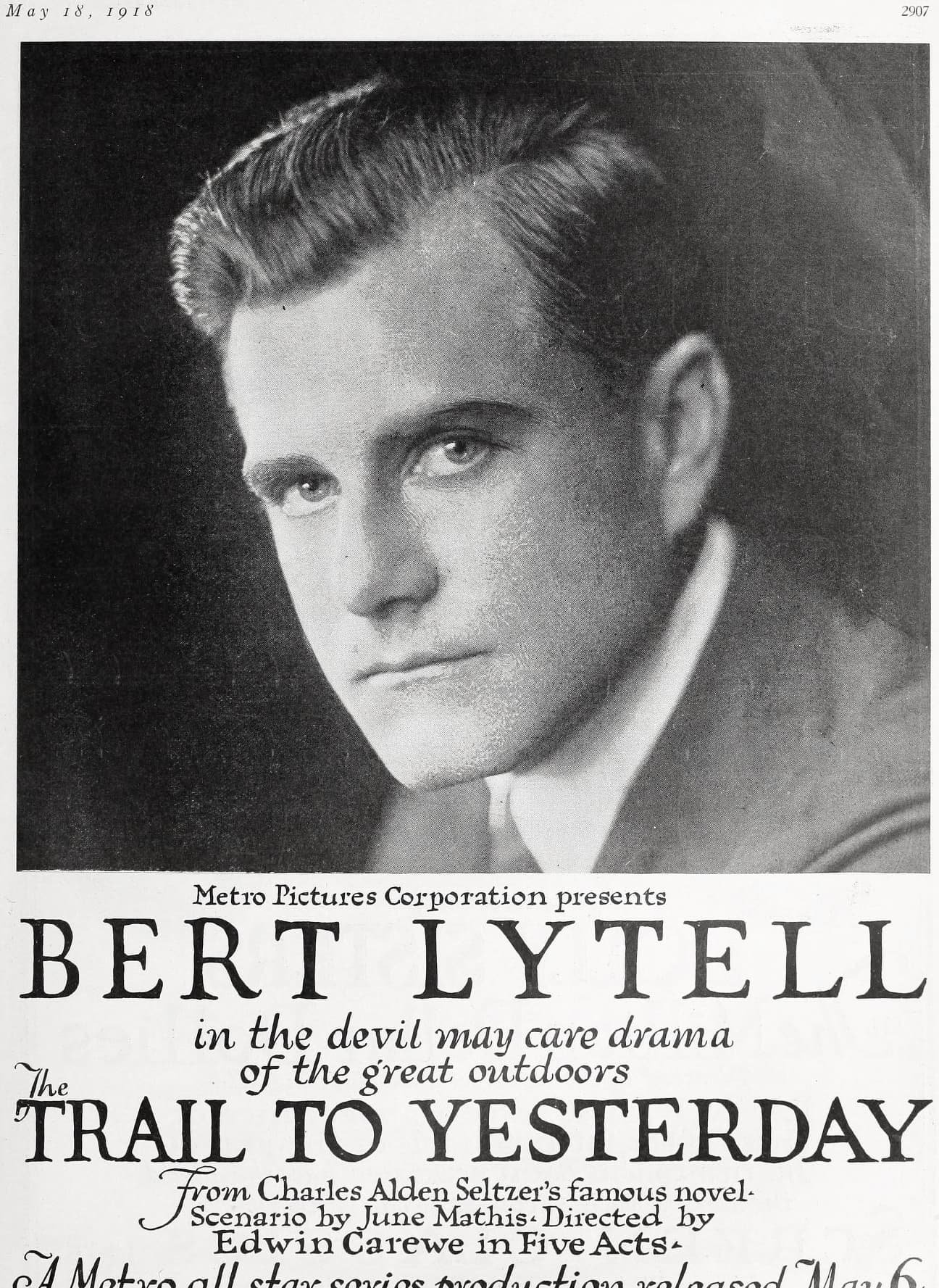 The Trail to Yesterday poster