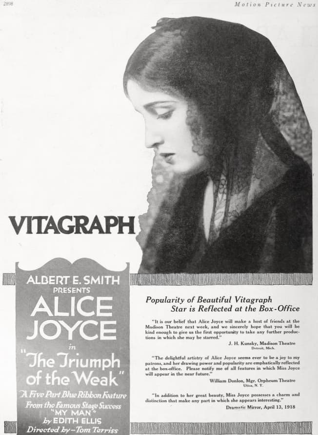 The Triumph of the Weak (1918) film backdrop