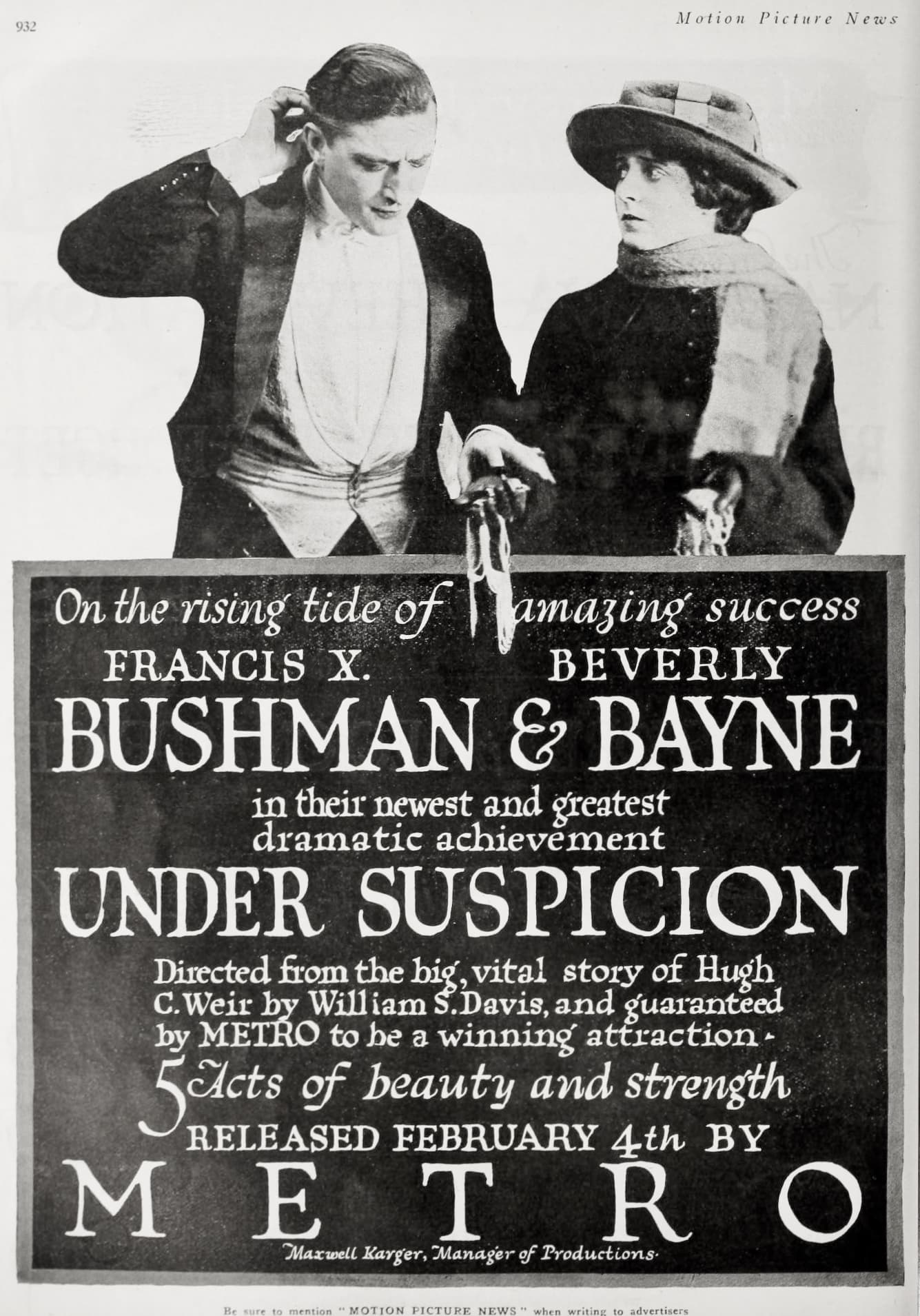 Under Suspicion poster